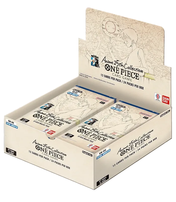 Bandai - One Piece Card Game: EB-02 Anime 25TH Collection (24 sobres por caja)