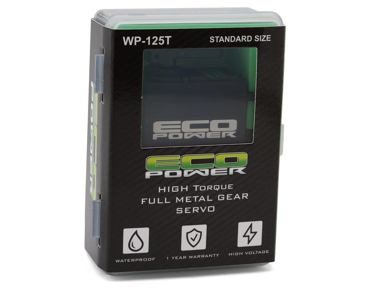 EcoPower - WP125T Waterproof High Torque Metal Gear Digital Servo (HV)