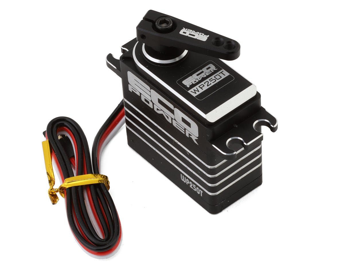 EcoPower - WP250T Waterproof MEGA Torque Metal Gear/Metal Case Servo for 1/7 & 1/8 Traxxas™, ARRMA™, Axial™, Losi™ & others