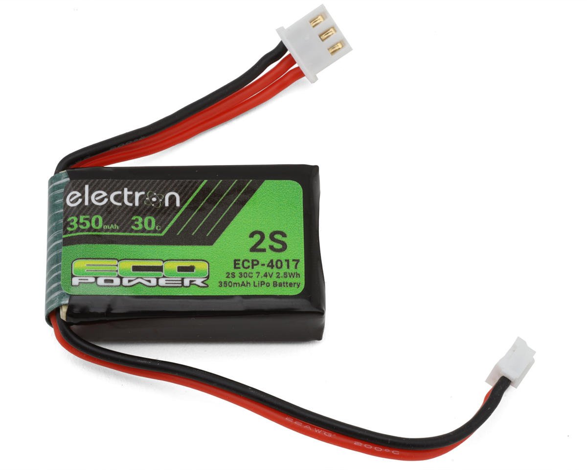EcoPower - "Electron" 2S 30C LiPo Battery w/PH2.0 Connector (7.4V/350mAh) (Losi® Micro-B™)