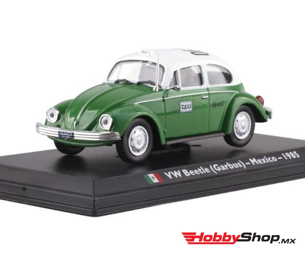 Edicola - Volkswagen Beetle Garbus Taxi México 1985 Escala 1:43 En Existencia