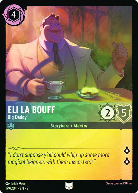 Carta The Queen - Diviner,Set Ursula´s Return, Número de Tarjeta 156 , Color Sapphire, Rarity Legendary