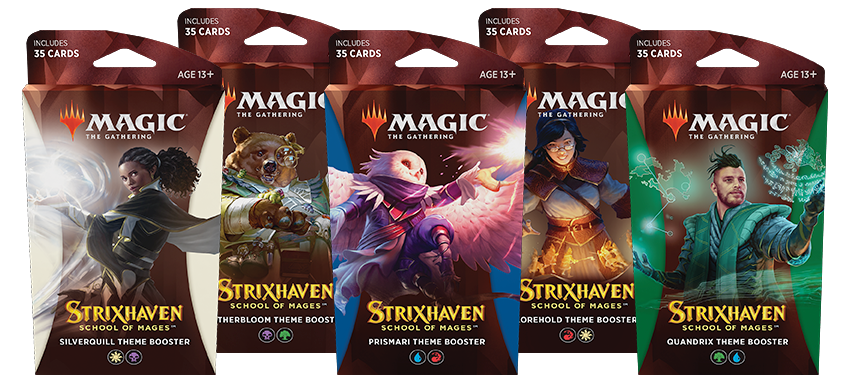 Magic MTG - StrixHaven Theme Booster (Aleatorio) - Magic: The Gathering (Ingles)