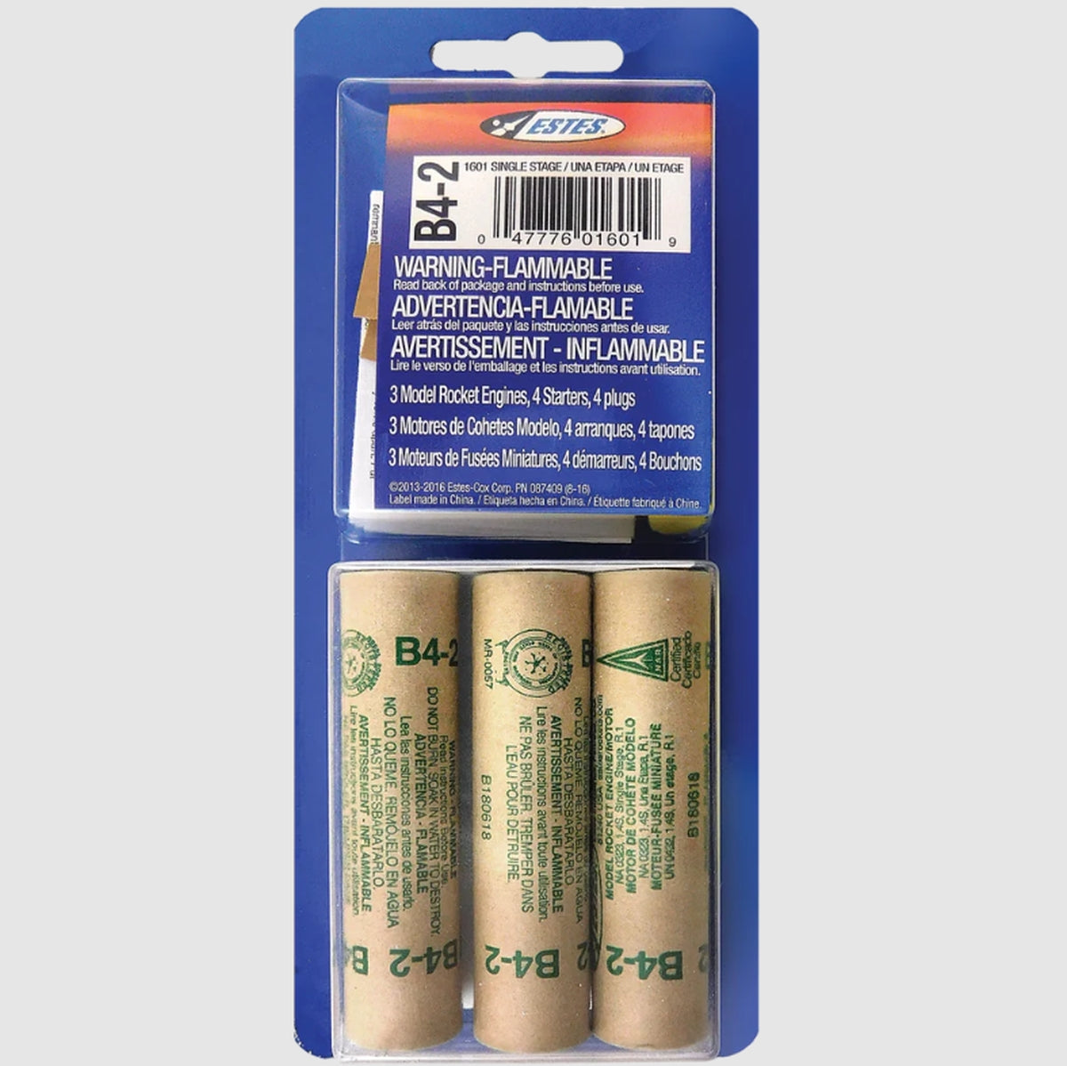 Estes - B4-2 Model Rocket Engines (3pk)