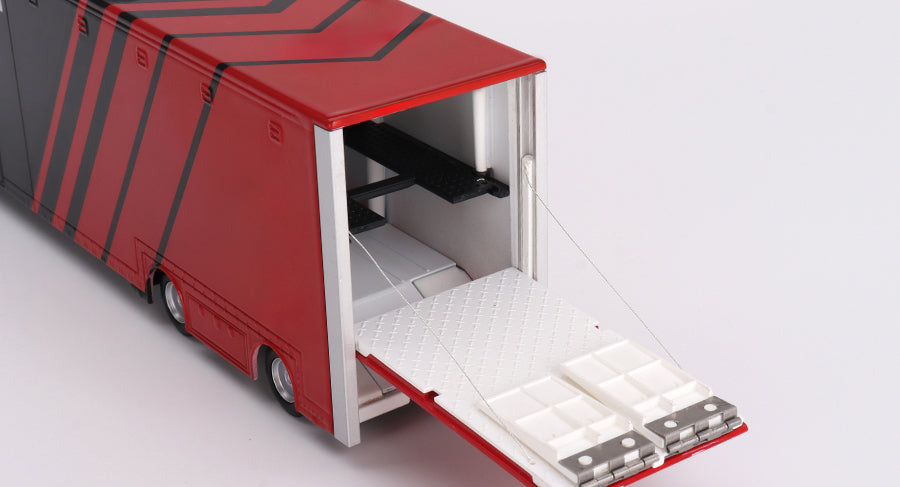 Mini GT - Mercedes-Benz Actros w/ Racing Transporter "ADVAN" 1/64