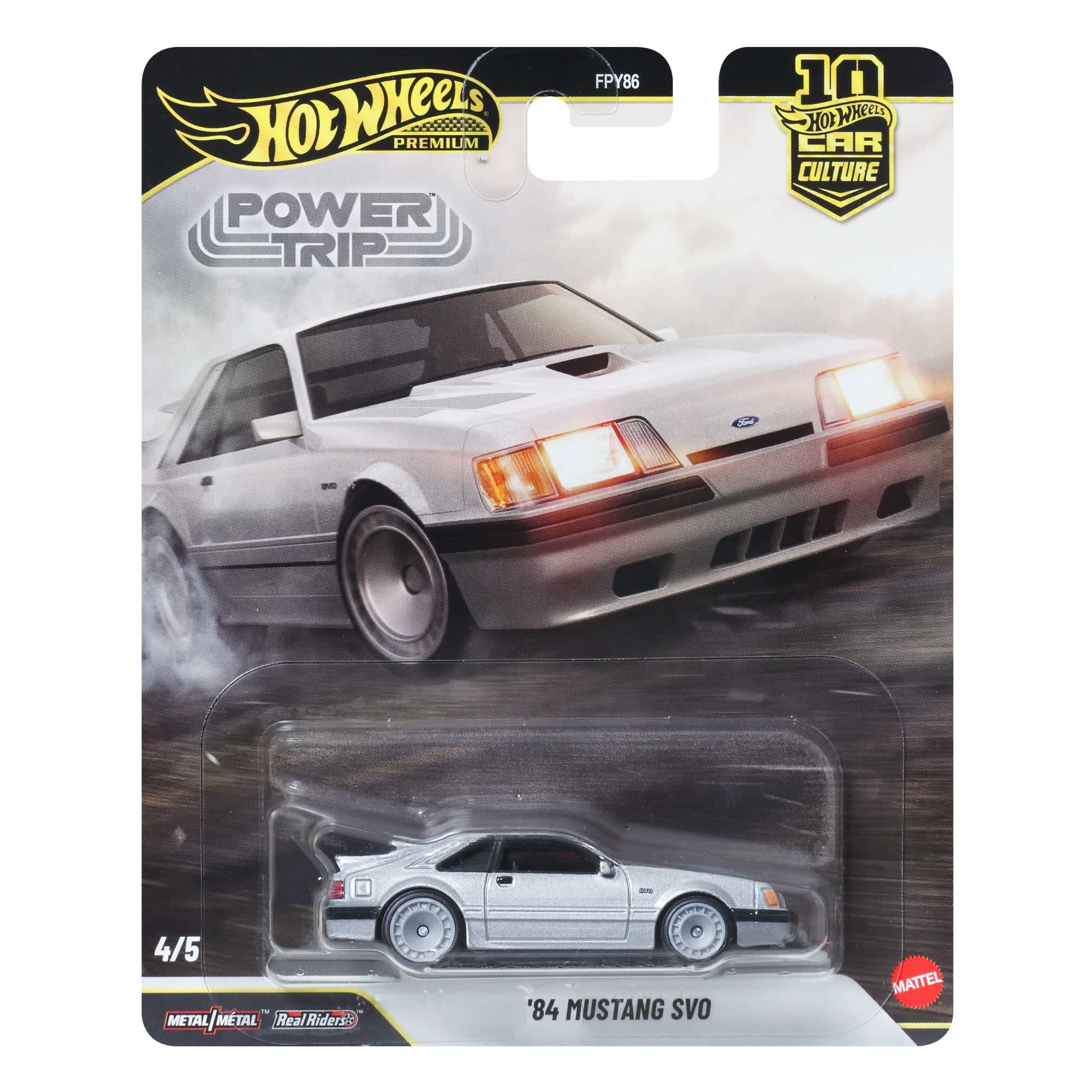 Mattel - Hot Wheels Premium Car Culture '84 Mustang SVO