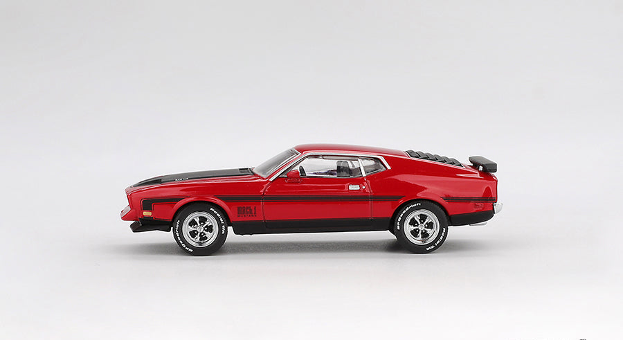 Mini GT - Ford Mustang Mach1 1971 Race Red 1/64