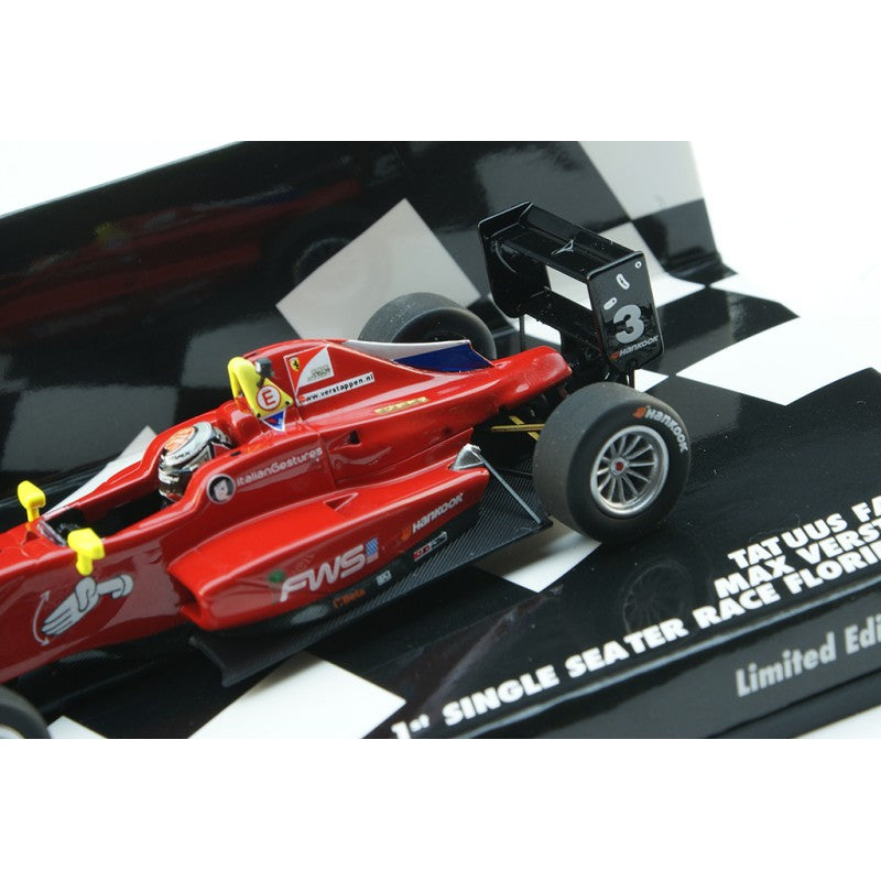 Minichamps - Max Verstappen Tatuus FA010B #3 1st Single Seater Race Florida 2014, escala 1:43
