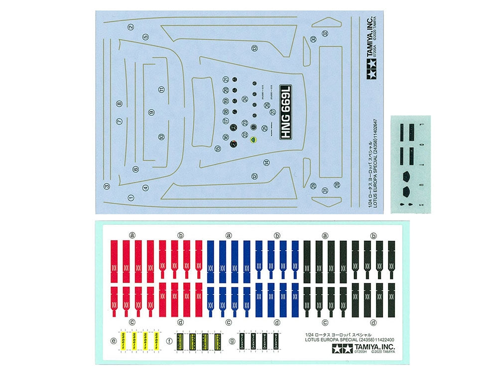 Tamiya - 1/24 Lotus Europa Special Plastic Model Kit