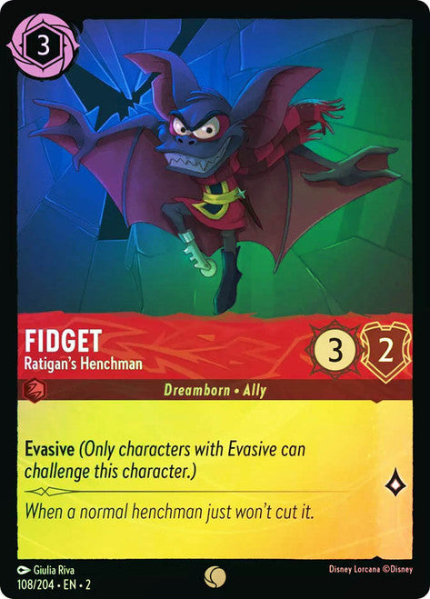 Carta Pete - Born to Cheat,Set Ursula´s Return, Número de Tarjeta 85 , Color Emerald, Rarity Super Rare