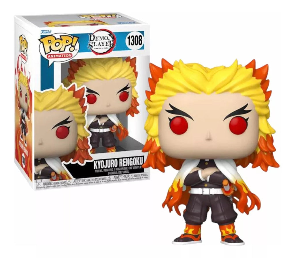 Funko Pop Animation: Demon Slayer - Rengoku #1308 En Existencia