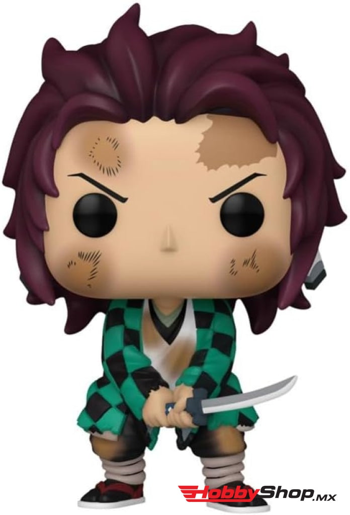 Funko Pop Animation: Demon Slayer - Tanjiro Entrenando #1403 En Existencia