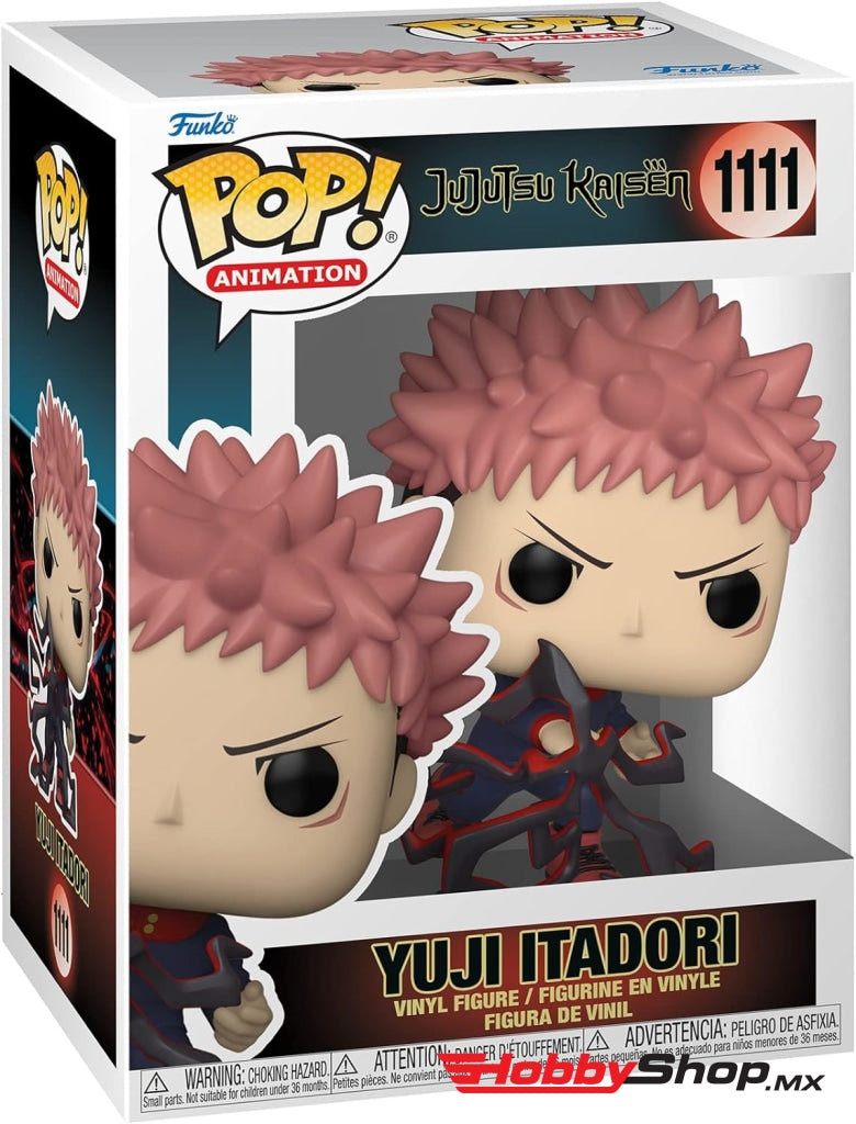 Funko Pop Animation: Jujutsu Kaisen - Yuji Itadori #1111 En Existencia