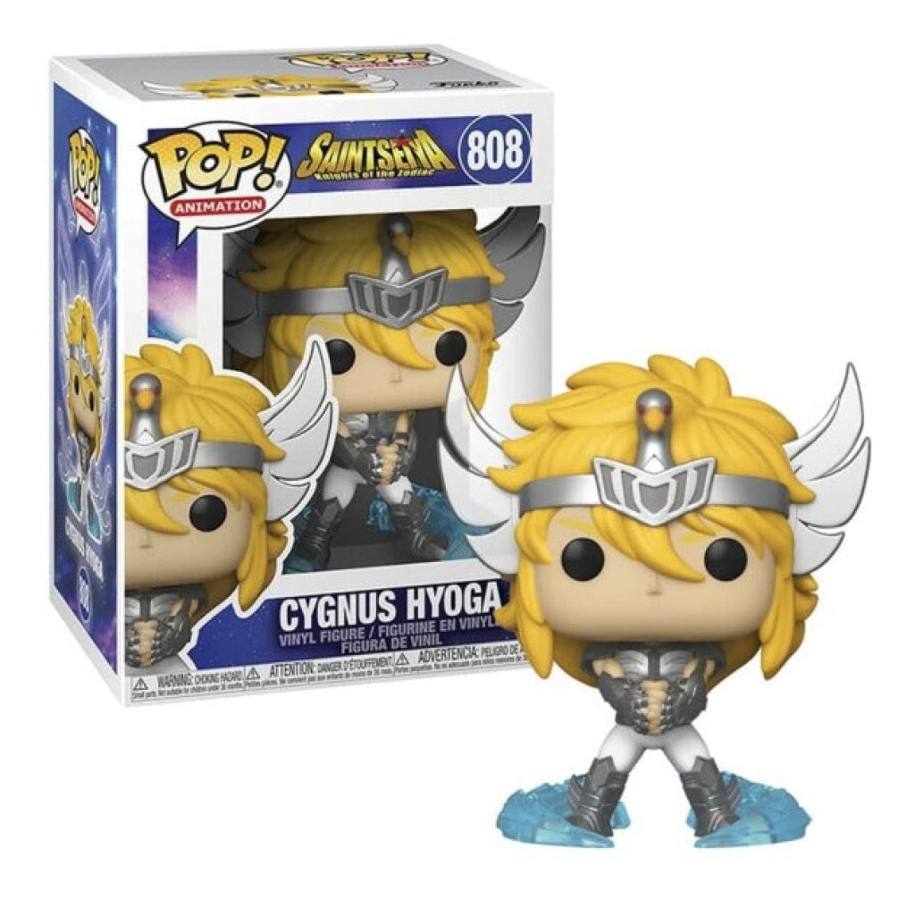 Funko Pop Animation: Los Caballeros Del Zodiaco - Cygnus Hyoga #808 En Existencia