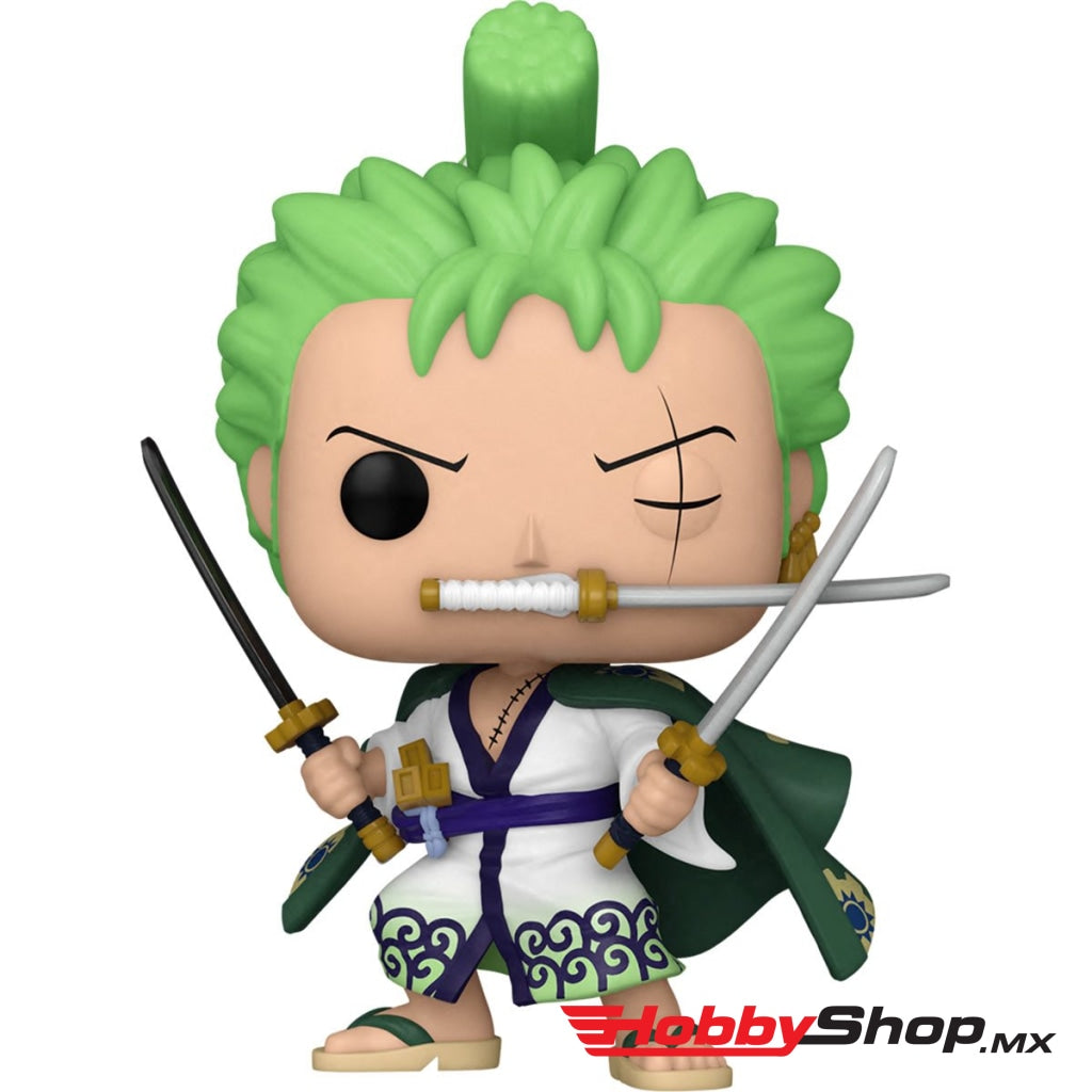 Funko Pop Animation: One Piece - Roronoa Zoro Wano #923 En Existencia