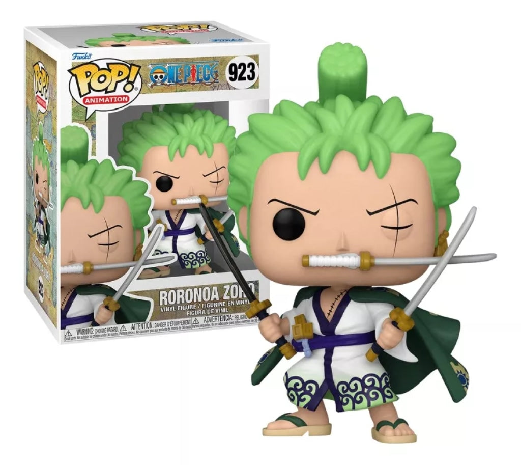 Funko Pop Animation: One Piece - Roronoa Zoro Wano #923 En Existencia