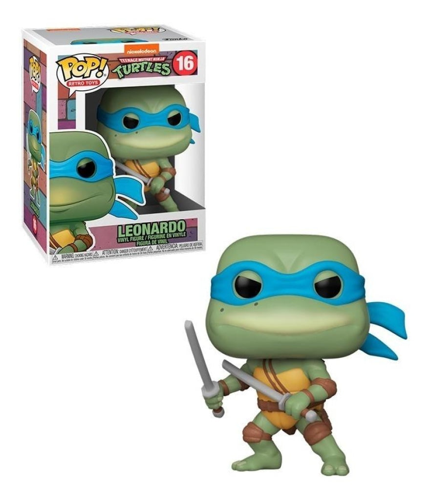 Funko Pop Animation: Tmnt Tortugas Ninja - Leonardo #16 En Existencia