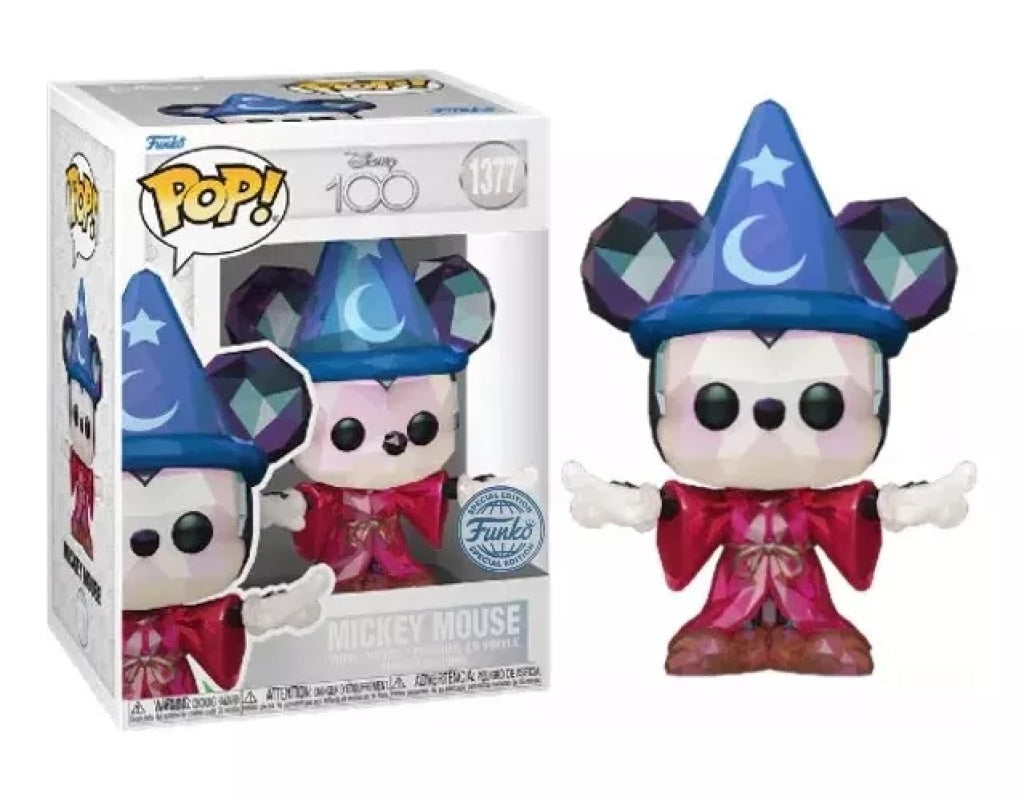 Funko Pop Pop Disney 100: Mickey Mouse #1377 En Existencia