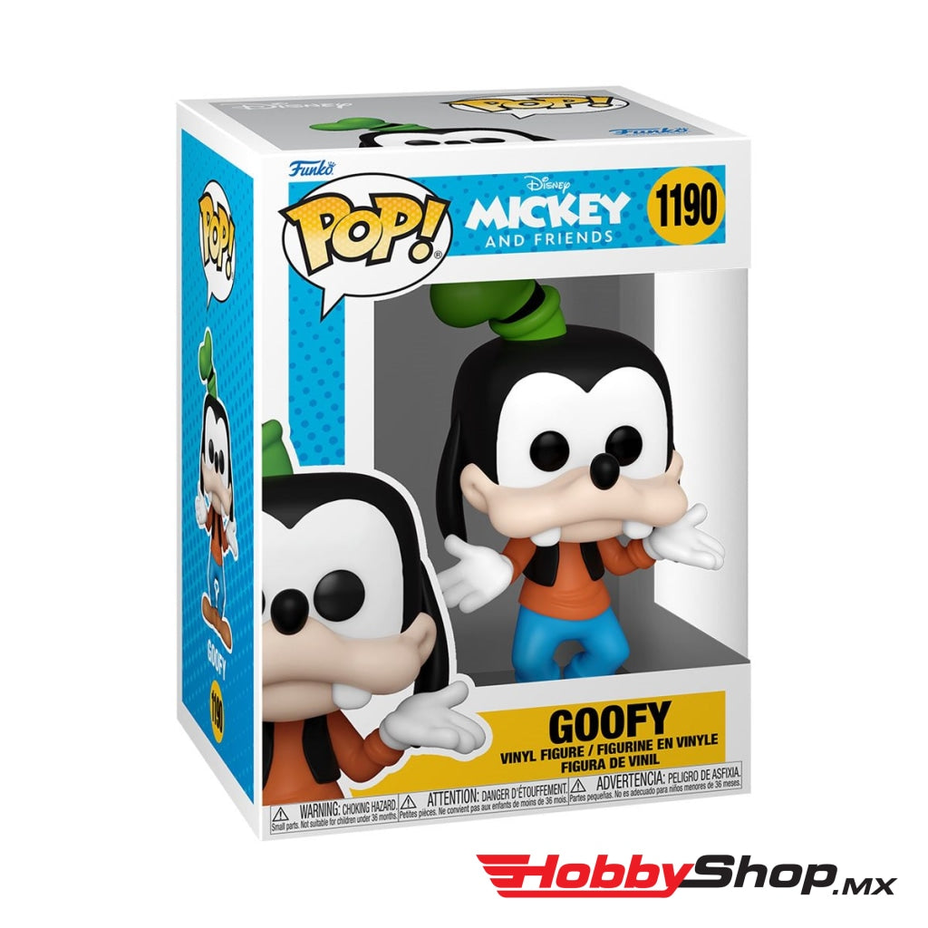Funko Pop Pop Disney: Clasicos - Goofy #1190 En Existencia