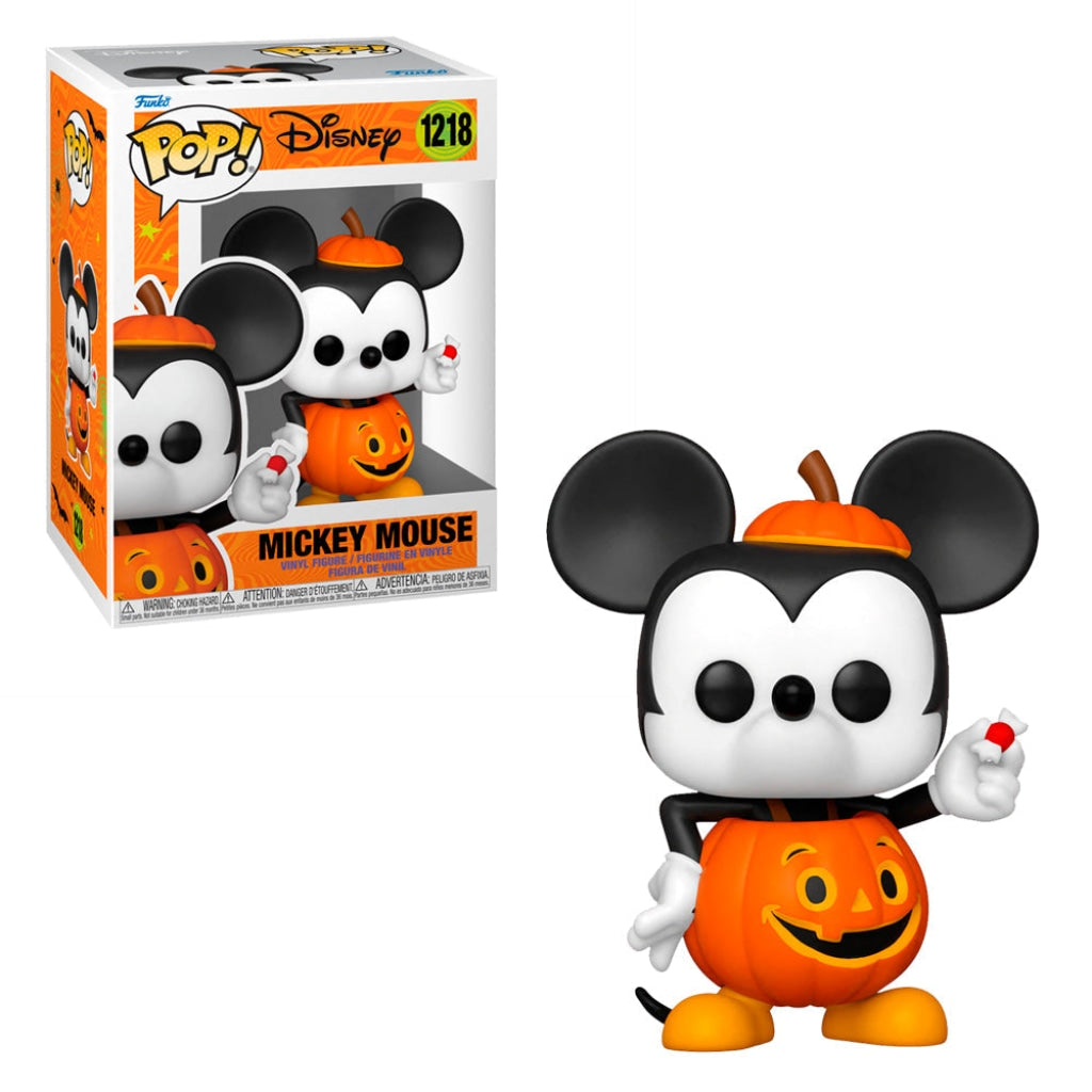 Funko Pop Disney: Disney Halloween - Mickey Dulce O Truco #1218 En Existencia