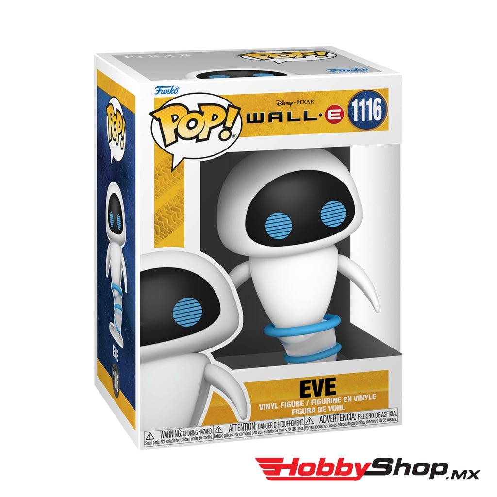 Funko Pop Disney: Wall E - Eva Volando #1116 En Existencia