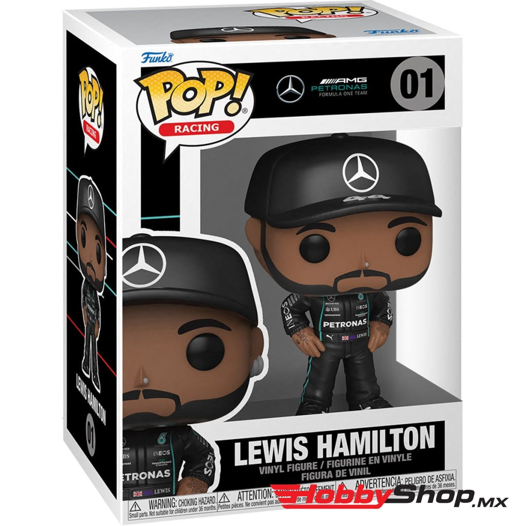 Funko Pop F1: Mercedes Amg Petronas - Lewis Hamilton #01 En Existencia