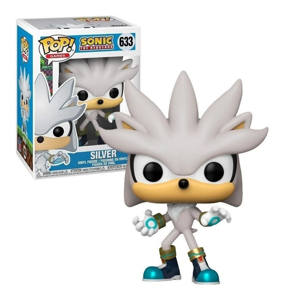 Funko Pop Games: Sonic 30Th - Silver The Hedgehog #633 En Existencia