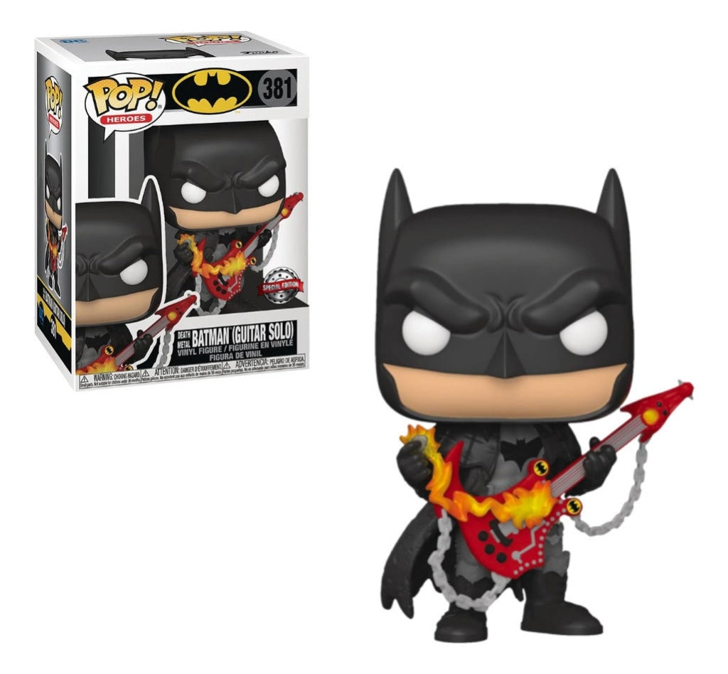 Funko Pop Heroes: Dark Nights - Death Metal Batman #381 En Existencia