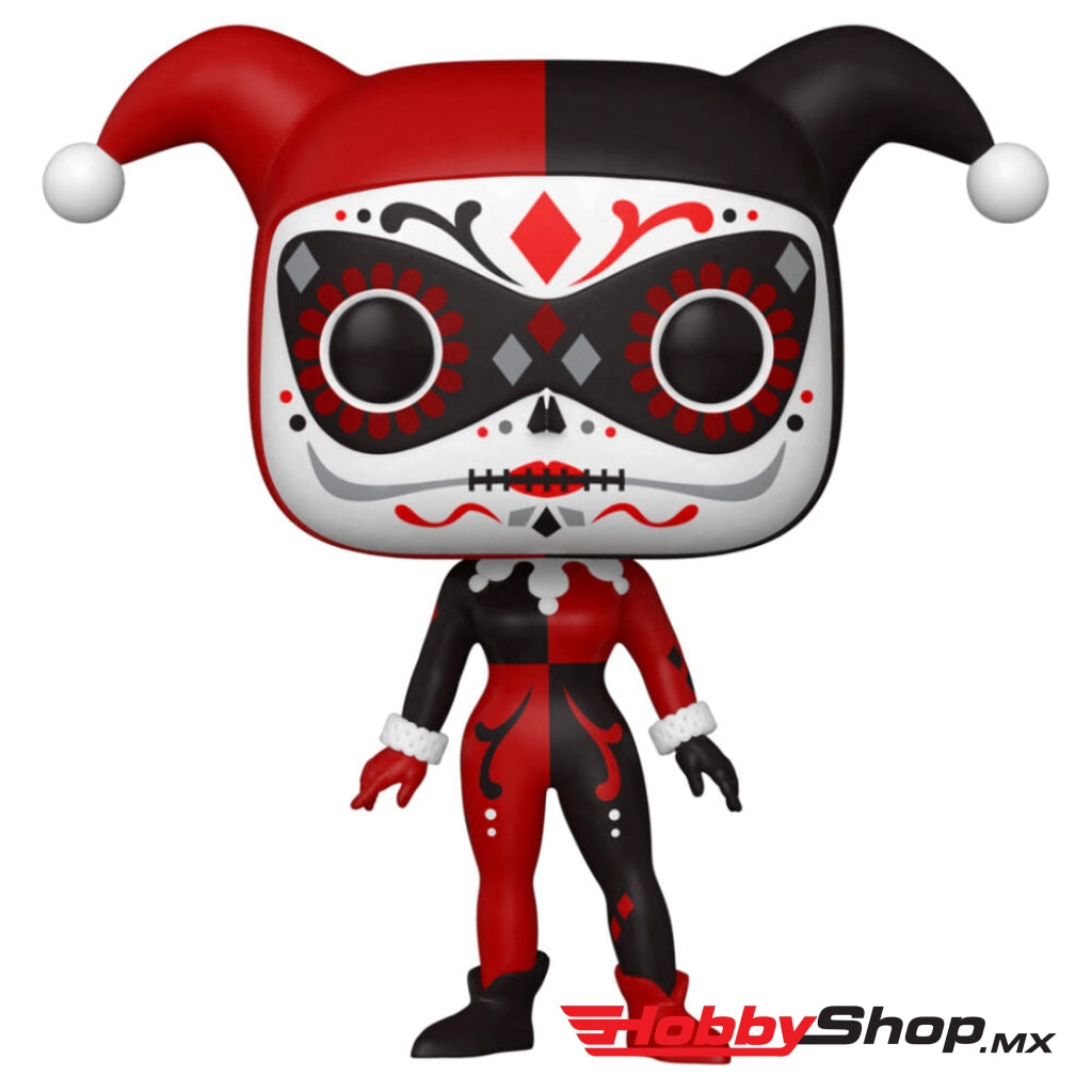 Funko Pop Heroes: Dc Comics - Harley Quinn Dia De Muertos #413 En Existencia