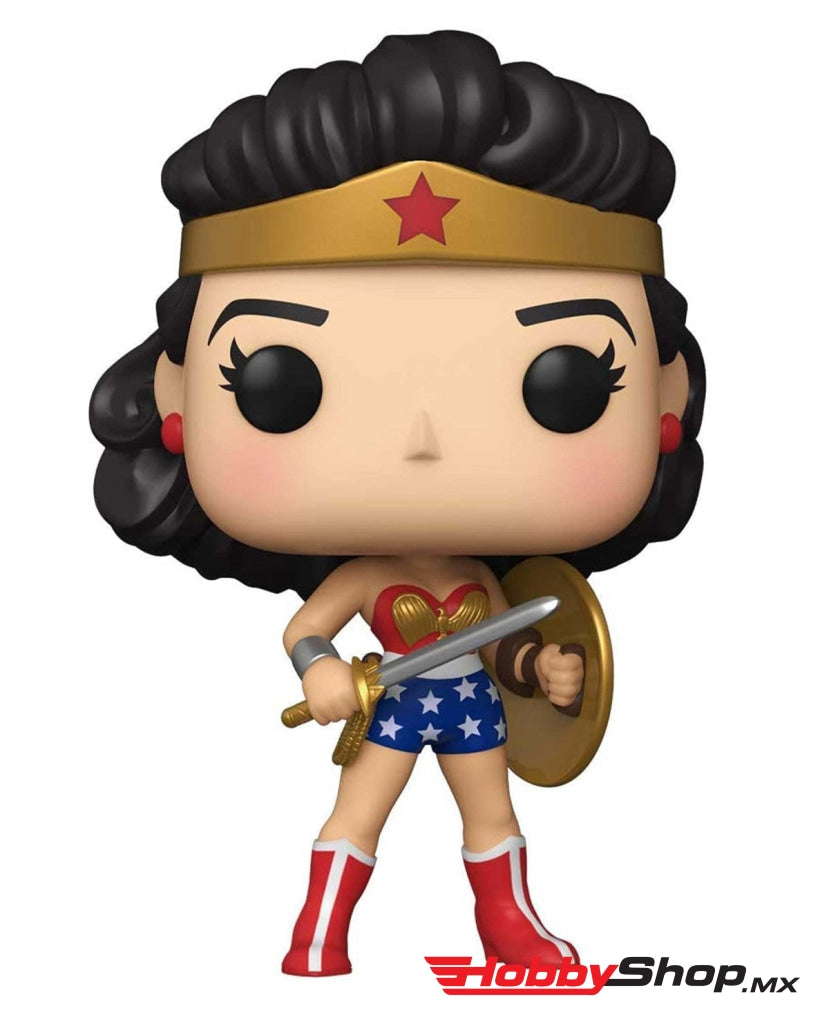 Funko Pop Heroes: Ww 80Th - Wonder Woman Golden Age #383 En Existencia