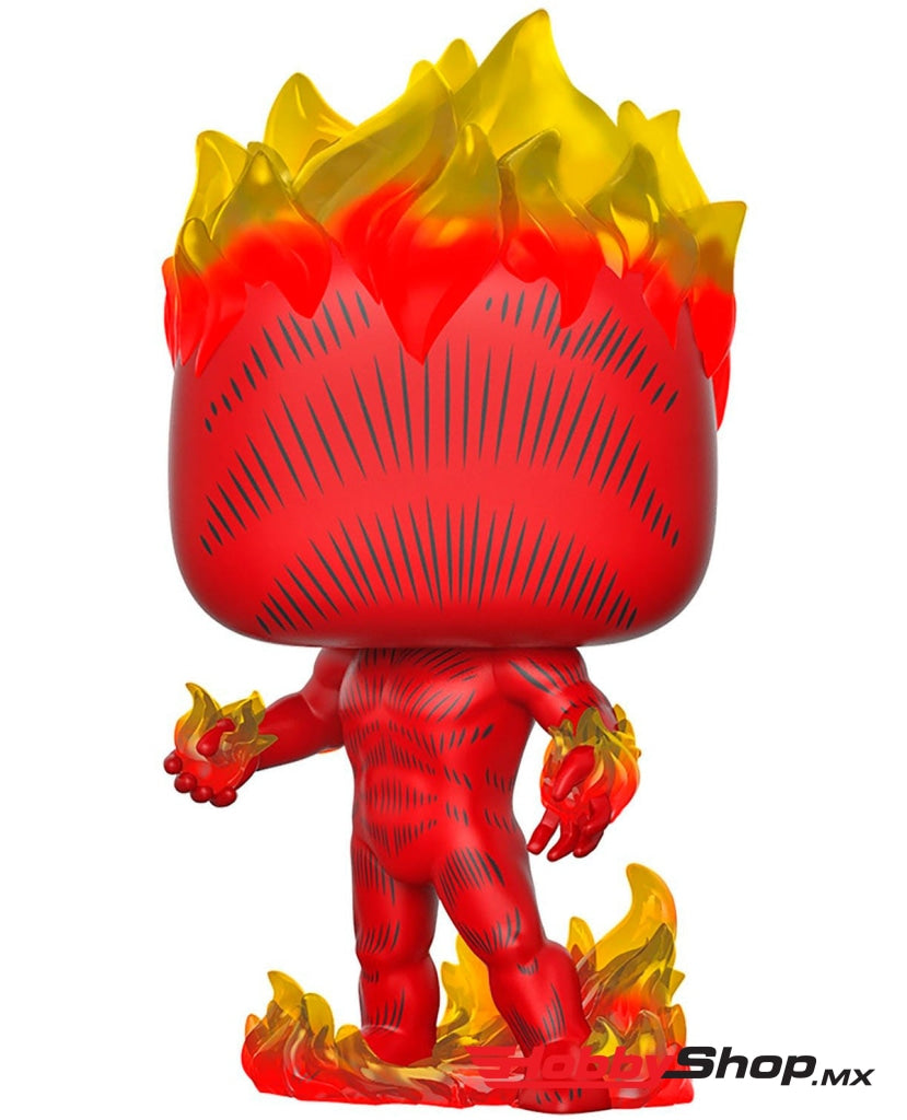 Funko Pop: Marvel 80 Years - Antorcha Humana Primera Aparición #501 En Existencia