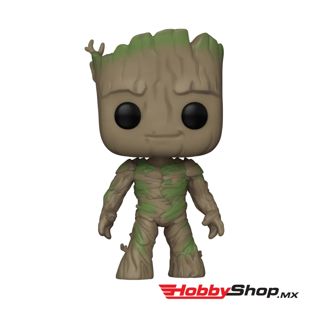 Funko Pop Marvel: Guardianes De La Galaxia 3 - Groot #1203 En Existencia