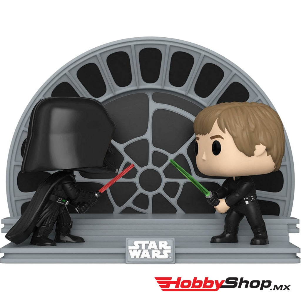 Funko Pop Moment: El Regreso Del Jedi 40 Aniversario - Luke Vs Vader #612 En Existencia