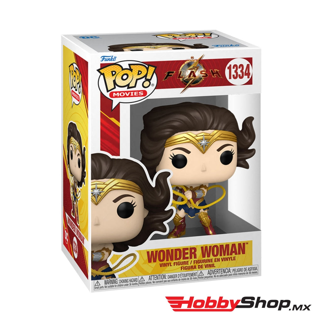 Funko Pop Movies: Dc The Flash - Wonder Woman #1334 En Existencia