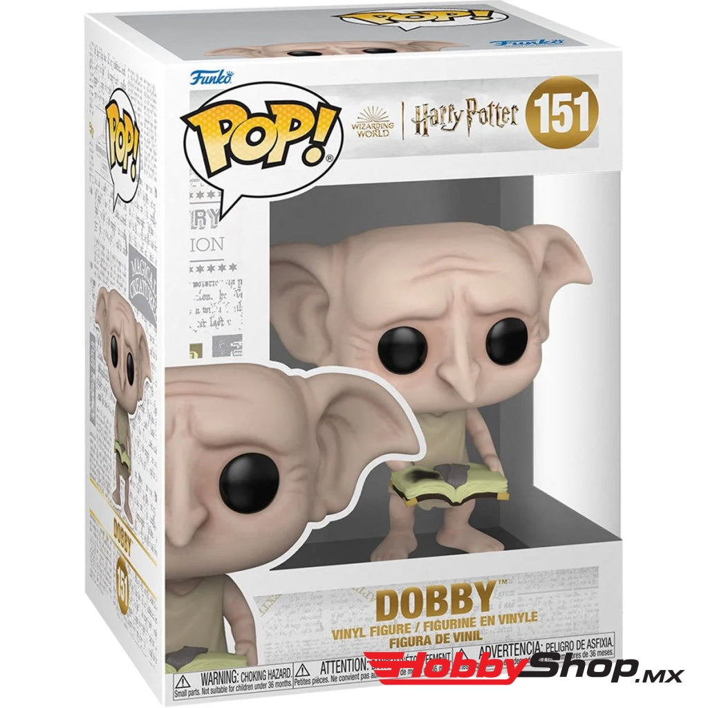 Funko Pop Movies: Harry Potter La Camara Secreta 20 Aniversario - Dobby #151 En Existencia