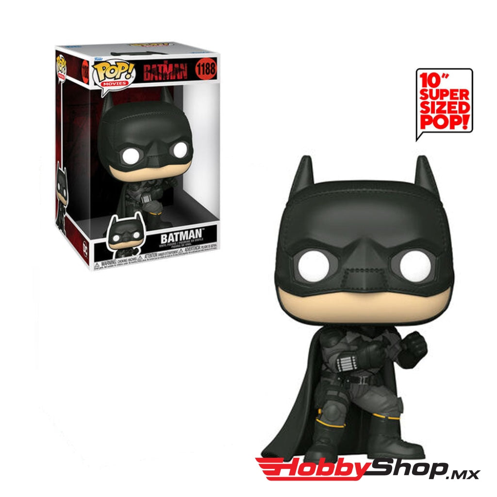 Funko Pop Movies: The Batman - 10 Jumbo #1188 En Existencia