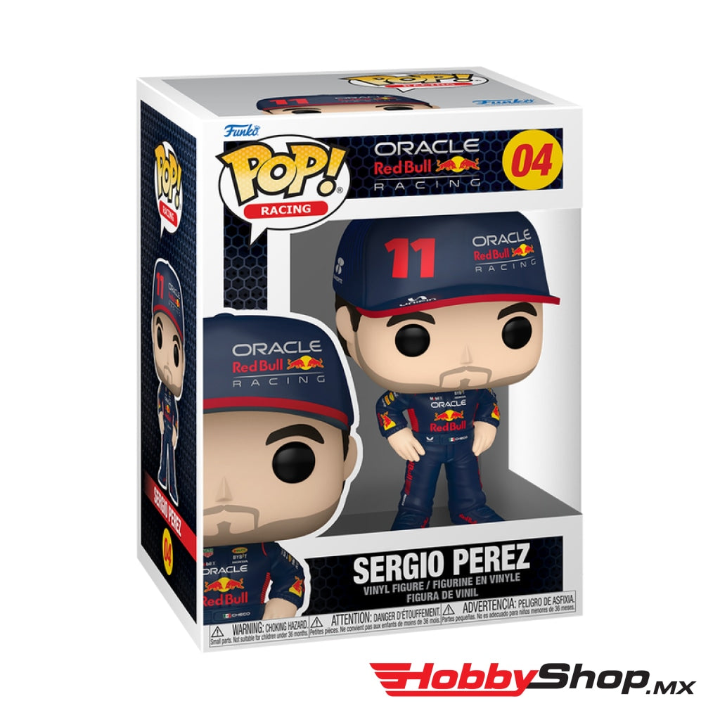 Funko Pop Racing: Formula 1 Red Bull - Checo Perez #04 En Existencia