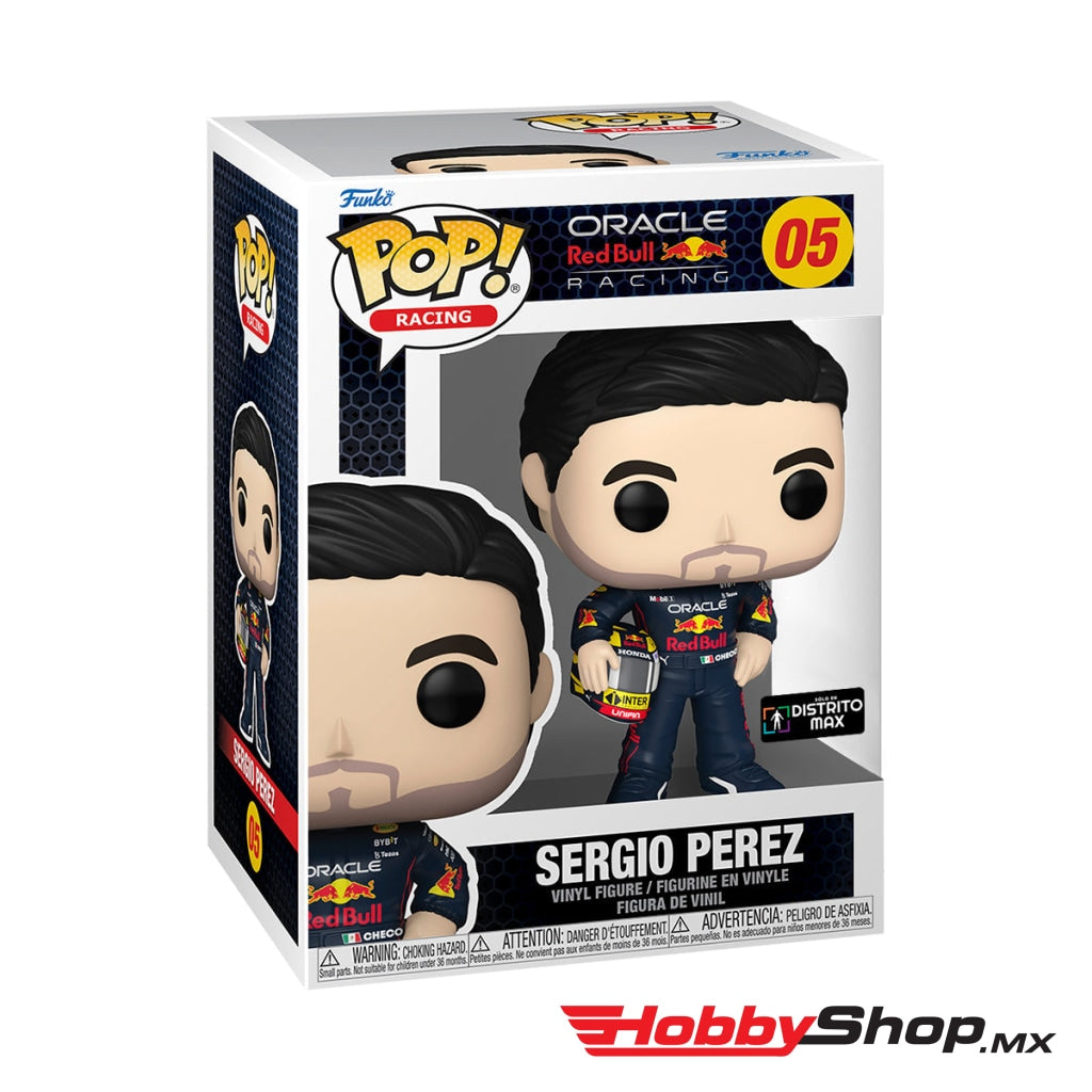 Funko Pop Racing: Formula 1 - Sergio Perez Con Casco #05 En Existencia