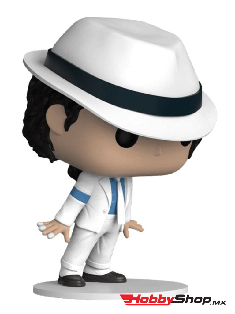 Funko Pop Rocks: Smooth Criminal - Michael Jackson Lean Traje Blanco #345 En Existencia