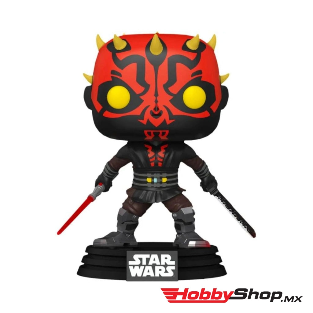 Funko Pop Star Wars: Clone Wars - Darth Maul W/saber #450 En Existencia