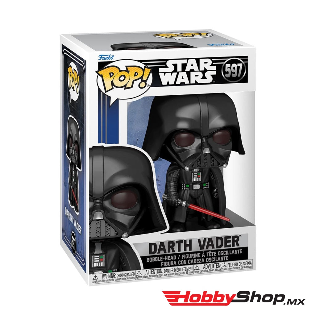 Funko Pop Star Wars: Darth Vader #597 En Existencia