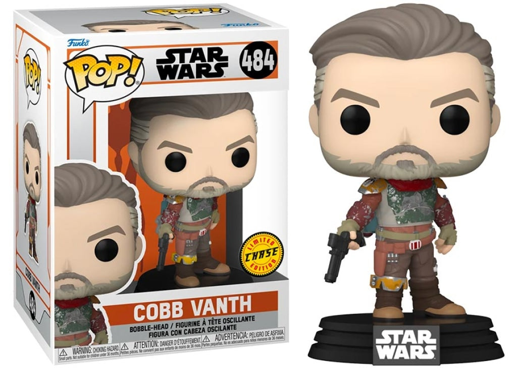 Funko Pop Star Wars: Mandalorian - Cobb Vanth W/chase #484 En Existencia