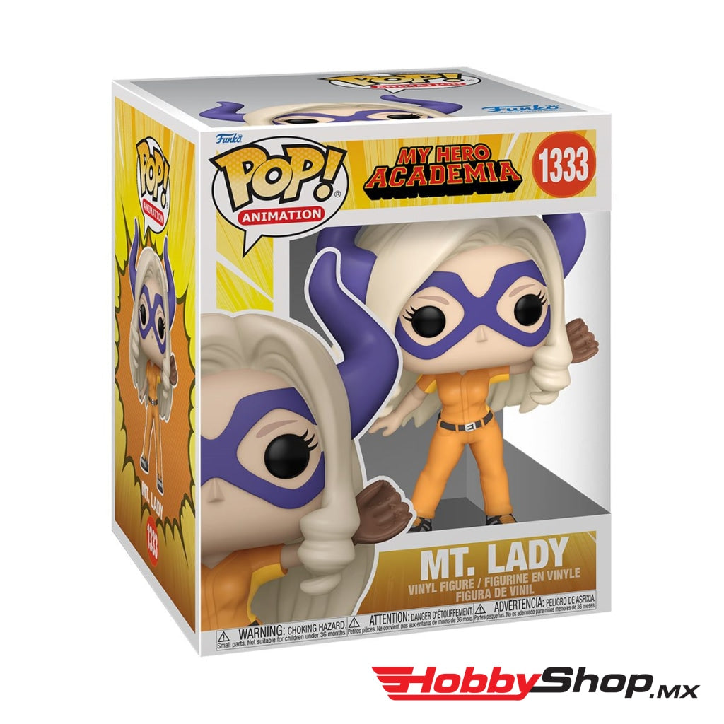 Funko Pop Super Animation: My Hero Academia League Baseball - Mt Lady #1333 En Existencia