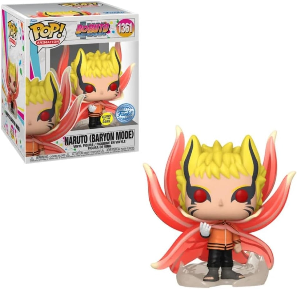 Funko Pop Super: Boruto - Naruto Baryon Mode Glow Exclusivo #1361 En Existencia