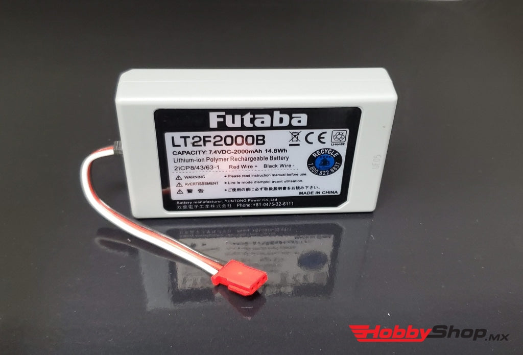 Futaba - 16Iz 2S Lipo Transmitter Battery (7.4V/2000Mah) En Existencia