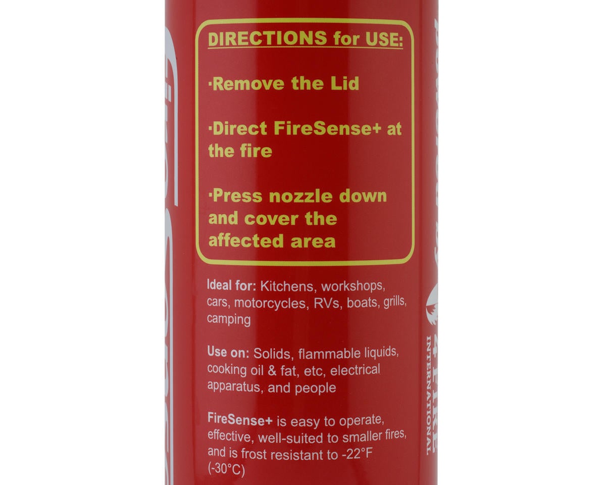 4Fire International - FireSense+ Handheld Fire Suppression System (13.5oz)