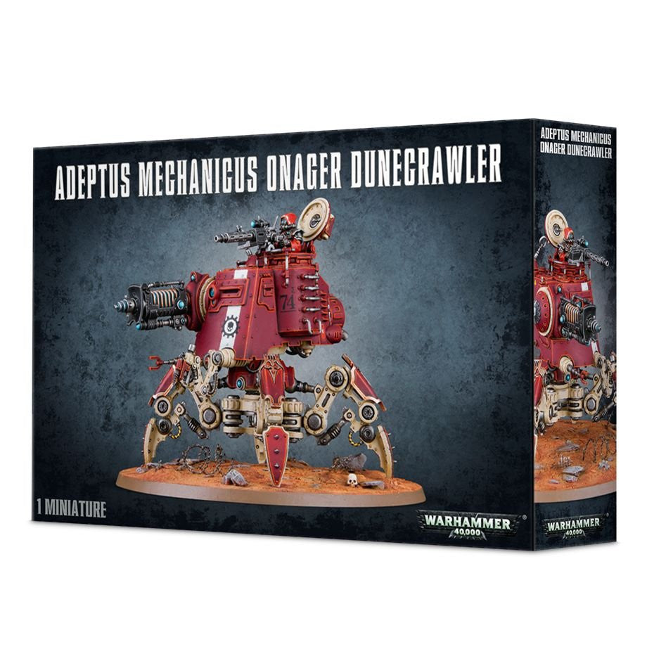 Adeptus Mechanicus: Onager Dunecrawler - Caja o portada