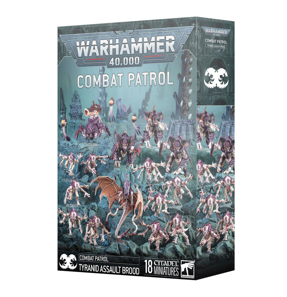 Combat Patrol: Tyranid Assault Brood - Caja o portada