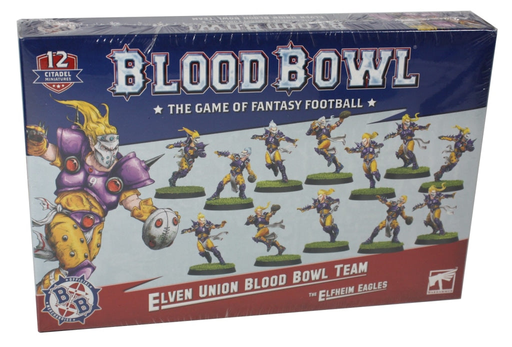 Games Workshop - Blood Bowl: Elven Union Bowl Team: Elfheim Eagles En Existencia