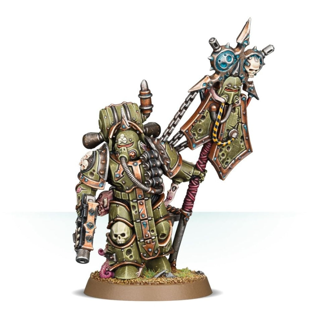 Games Workshop - Death Guard: Plague Marines Icon Bearer En Existencia